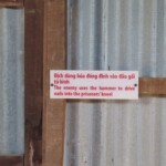 Ještě jednou zmínka o kladivu, hřebících a patách