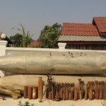 Zneškodněná munice a palivové nádrže