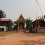 Chrám po cestě do Vientiane