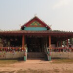 Chrám po cestě do Vientiane