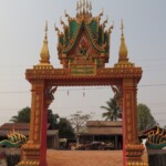 Brána buddhistického chrámu