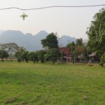 Výhled od bungalovů