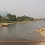 Řeka cestou do blue lagoon