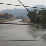 Řeka cestou do blue lagoon