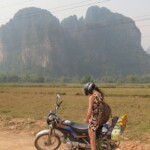 Tohle jsme vídali všude okolo. Hodně nám to připomínalo národní park Phonh Nha