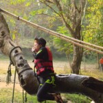 Ale nakonec se z těch 2 metrů sesunula :)