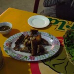 Kachna se sticky rice